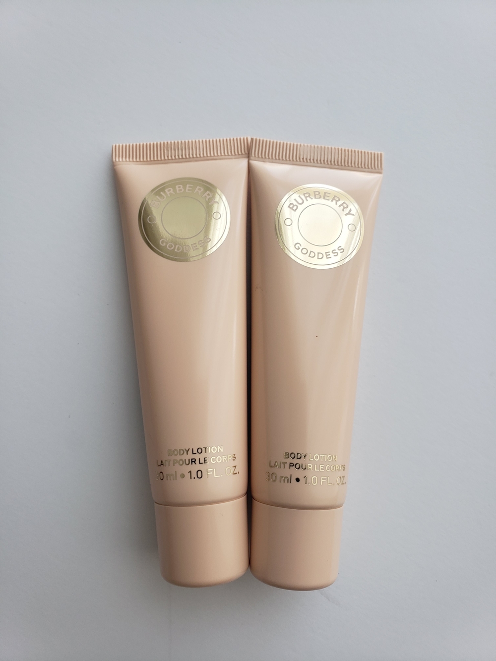 2 Burberry Goddess Body Lotions